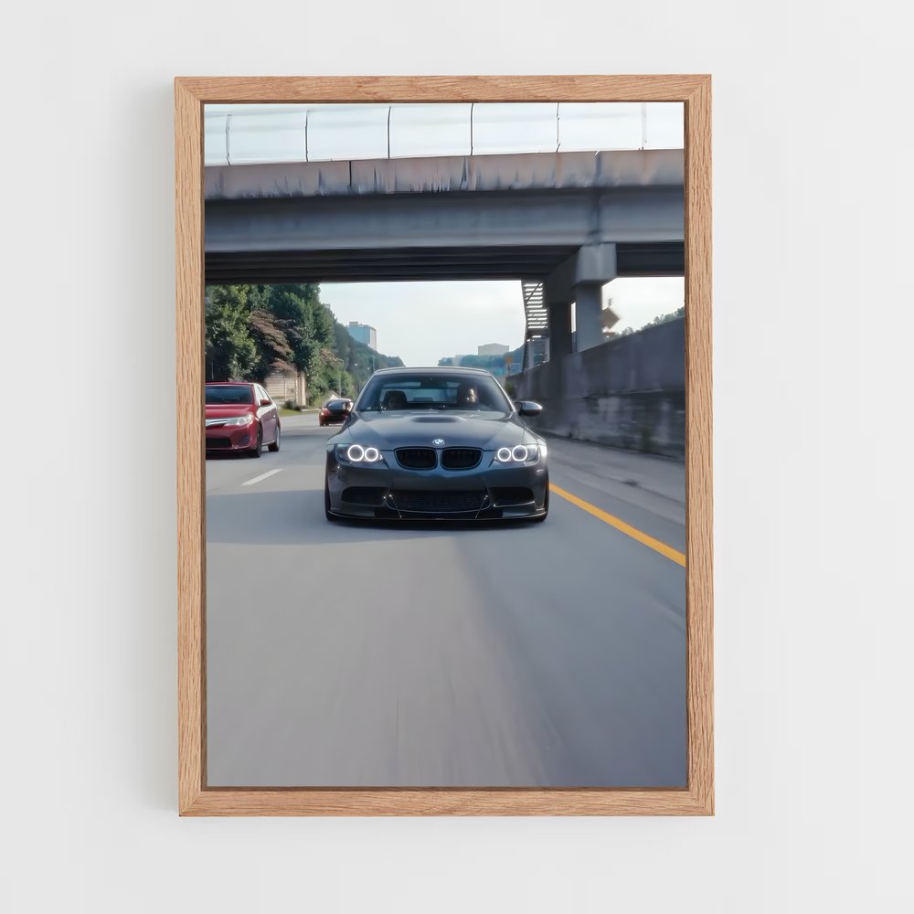 Poster Gts Accélérez – affiche BMW (vue 4)